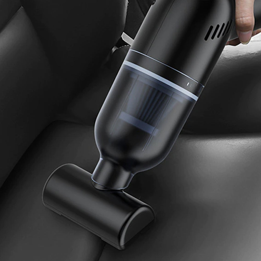 Wet/Dry Strong Suction Wireless Car Vacuum- USB Charging