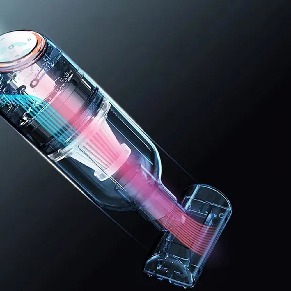 Wet/Dry Strong Suction Wireless Car Vacuum- USB Charging