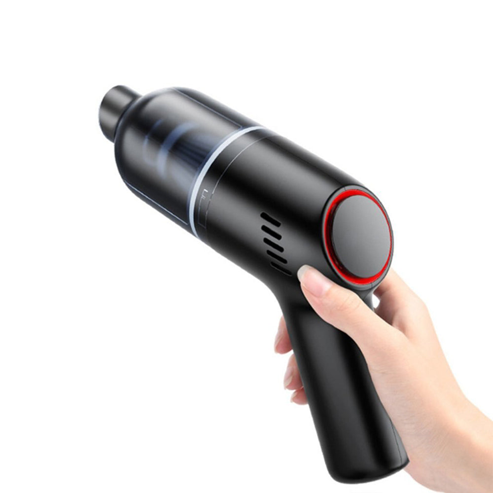 Wet/Dry Strong Suction Wireless Car Vacuum- USB Charging
