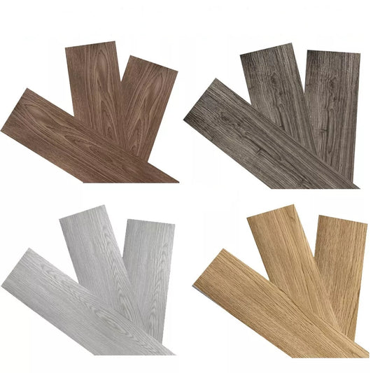 Self-Adhesive Vinyl Floor Planks Wood Effect for Kitchen & Bathroom