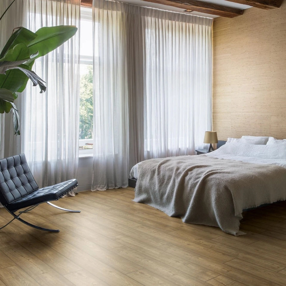 Self-Adhesive Vinyl Floor Planks Wood Effect for Kitchen & Bathroom