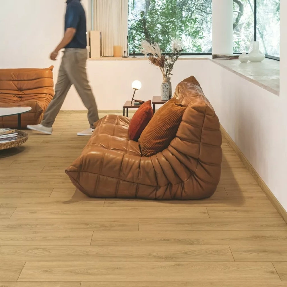 Self-Adhesive Vinyl Floor Planks Wood Effect for Kitchen & Bathroom