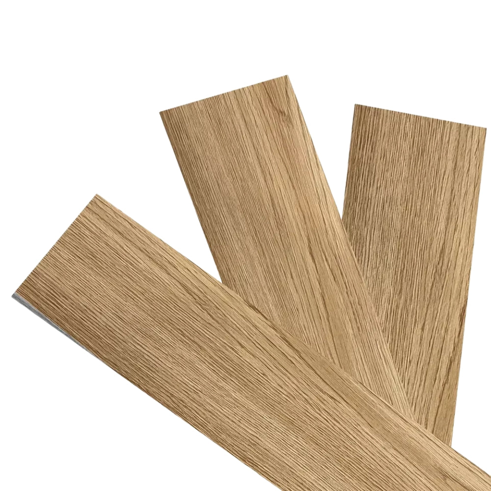 Self-Adhesive Vinyl Floor Planks Wood Effect for Kitchen & Bathroom